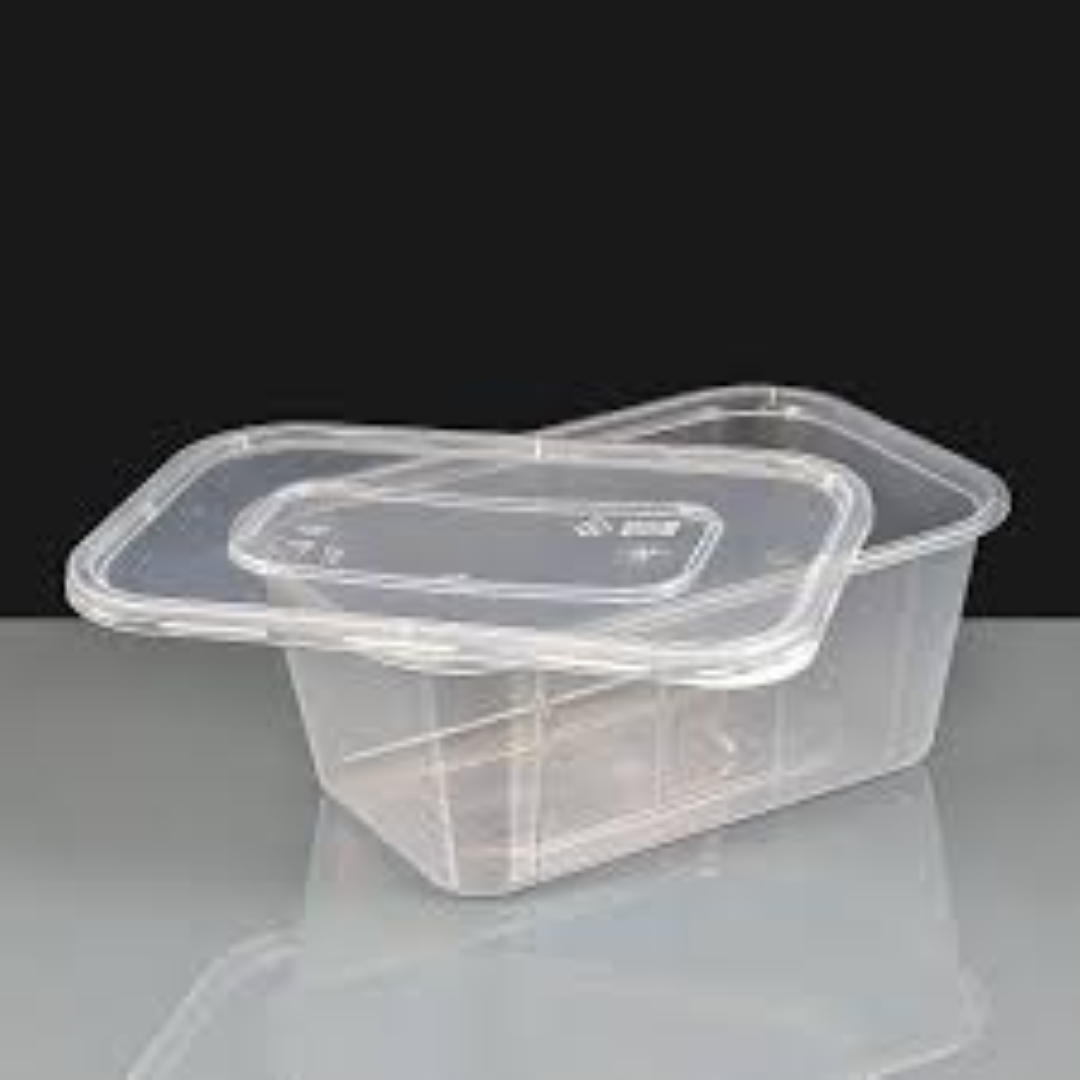 XPRO EXTRA DEEP CONTAINER 5X7'' 1000CC CLEAR W/LID
